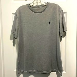 Polo Ralph Lauren Performance Tee Gray Large